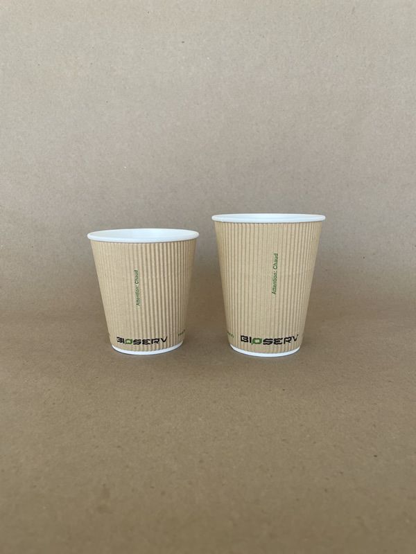 Bioserv Comfort Grip Double Wall Hot Cup