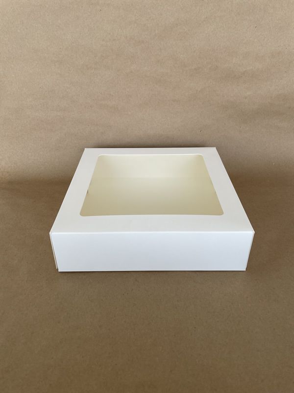 White PLA Window Box 10