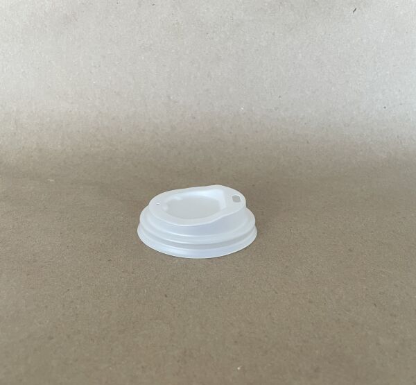 4oz. Sip White Compostable Hot Cup Lid